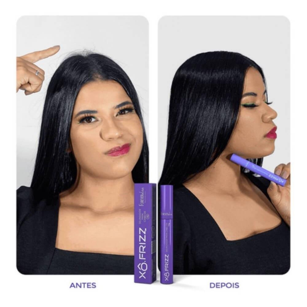 Forever Liss Xô Frizz Delineador para Cabelos 10 g 10g 3