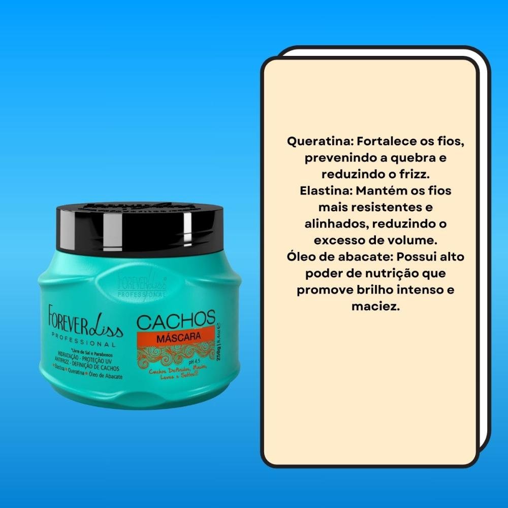 Forever Liss Cachos Máscara 250g 250g 3