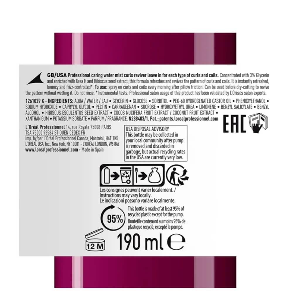 L'Oréal Professionnel Curl Expression Leave-In 190ml 190ml 4