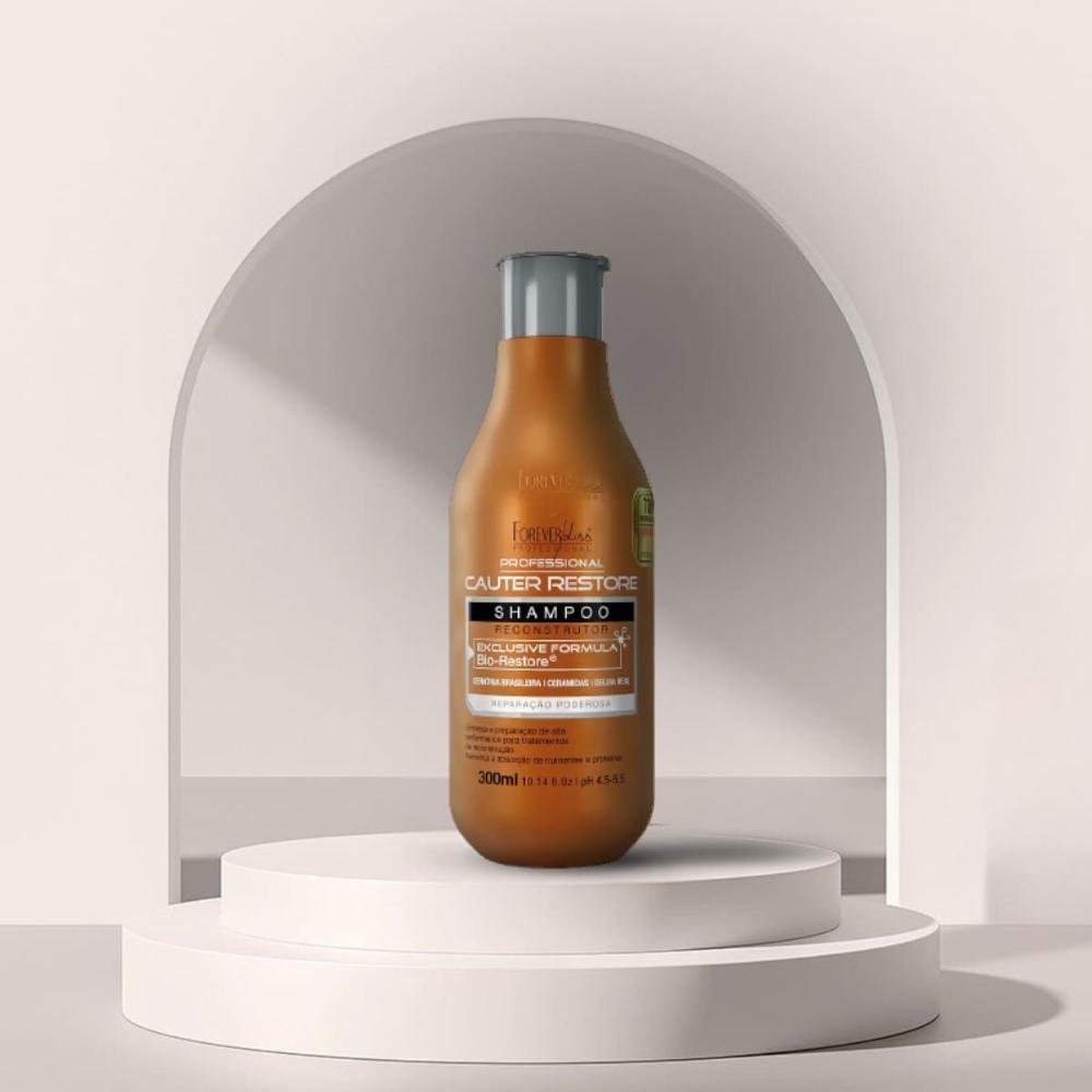 Shampoo Forever Liss Cauter Restore 300 ml 300ml 3