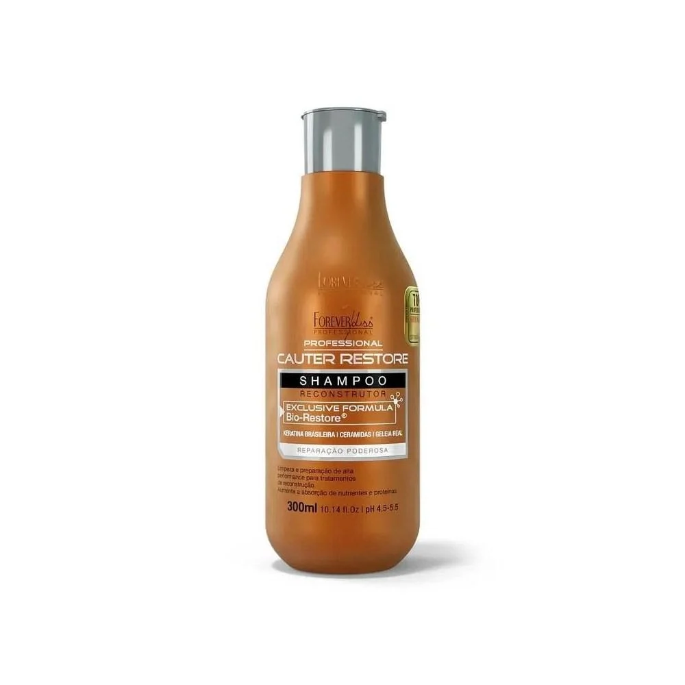 Shampoo Forever Liss Cauter Restore 300 ml 300ml 9