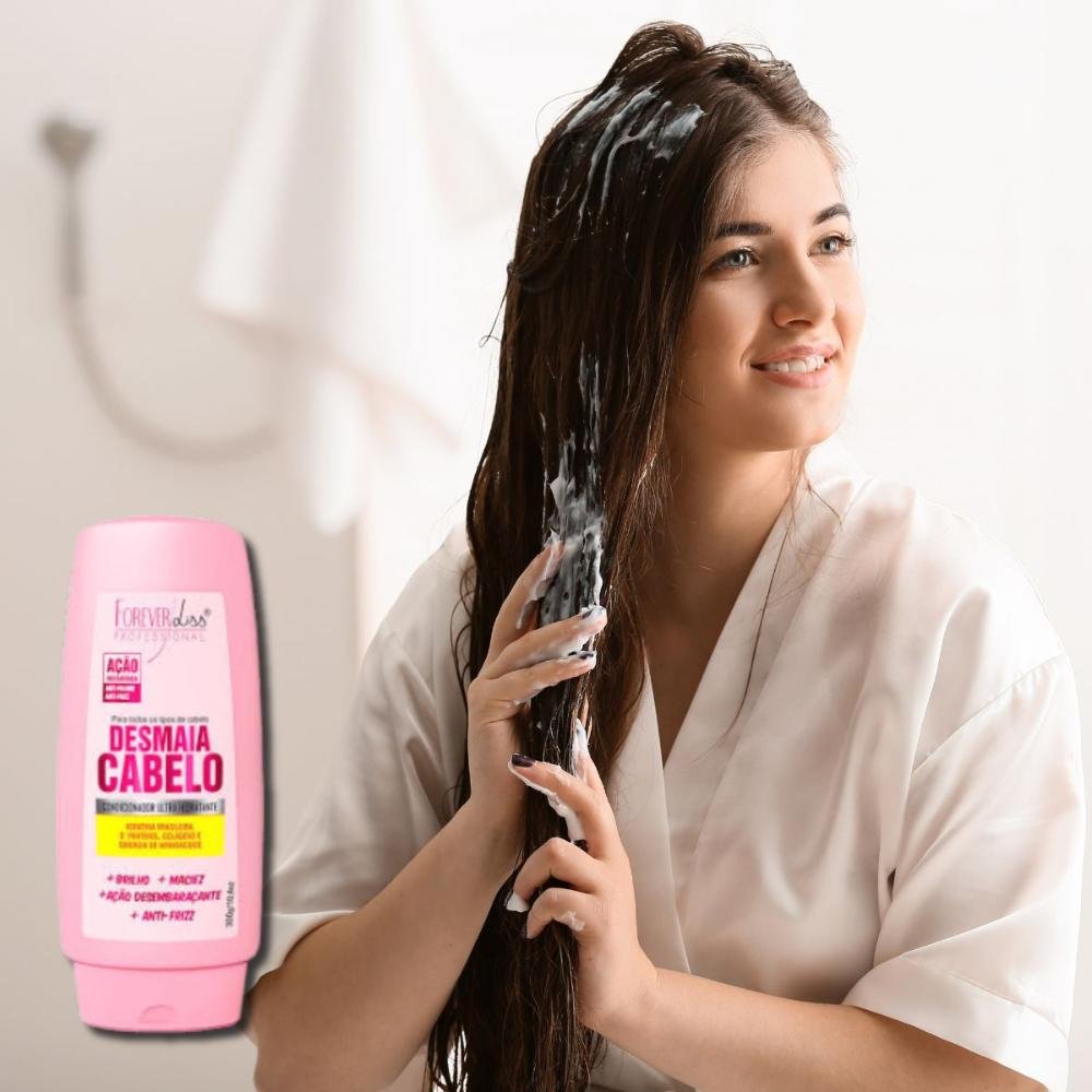 Condicionador Forever Liss Desmaia Cabelo 300 g 300g 3