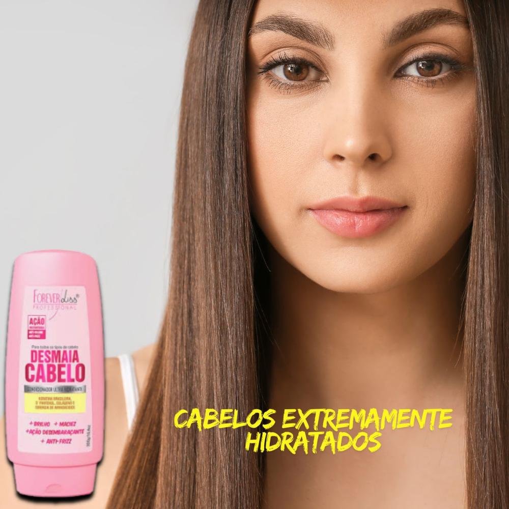 Condicionador Forever Liss Desmaia Cabelo 300 g 300g 6