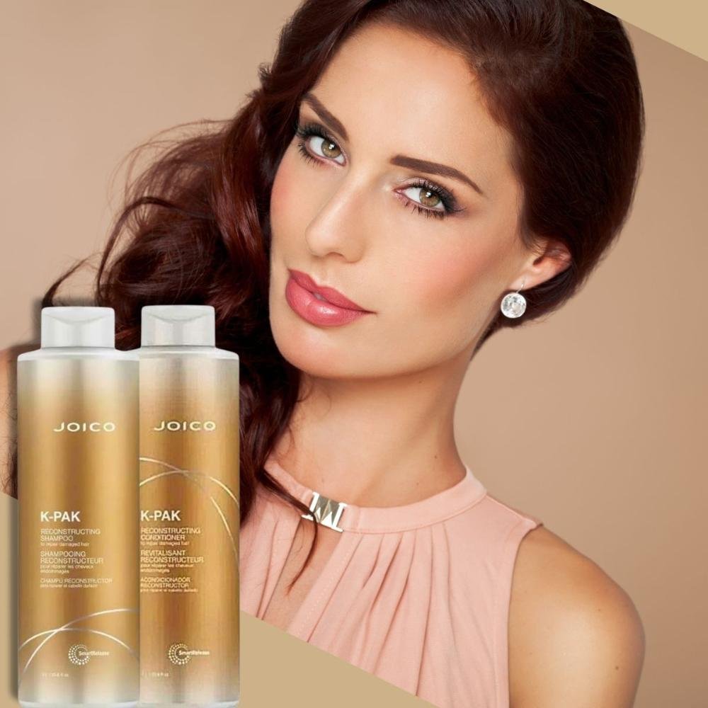 Joico K-PAK Tratamento Shampoo 1000ml + Condicionador 1000ml ÚNICO 4