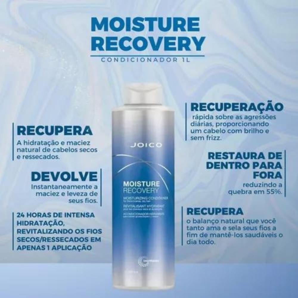 Joico Moisture Recovery Smart Release - Condicionador 1000ml 1L 2