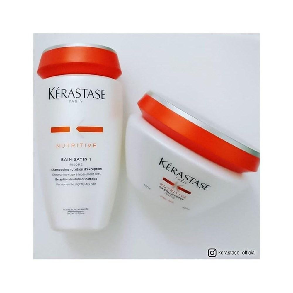 Shampoo Kérastase Nutritive Bain Satin Shampoo Hidratante 250 ml 250ml 8
