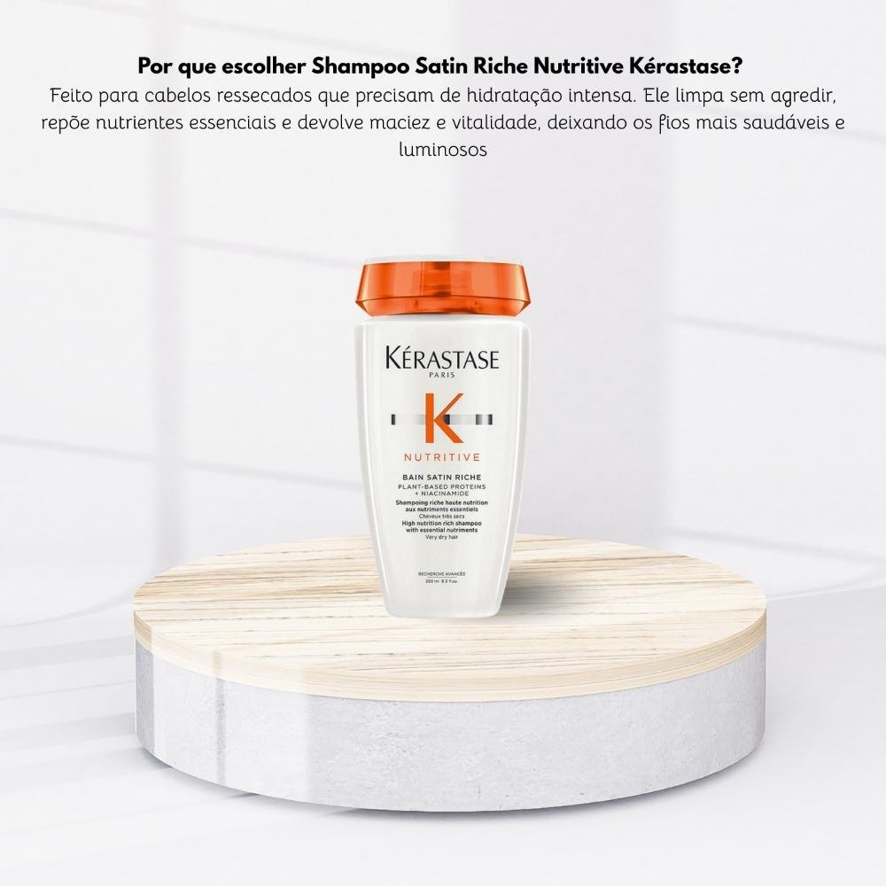 Kérastase Nutritive Bain Satin Riche Shampoo 250ml 250ml 9
