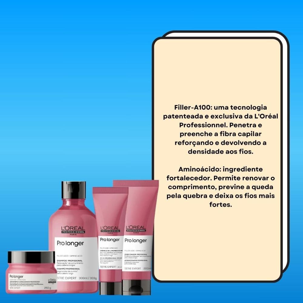 Kit Loreal Serie Expert Pro Longer (4 Produtos) ÚNICO 3
