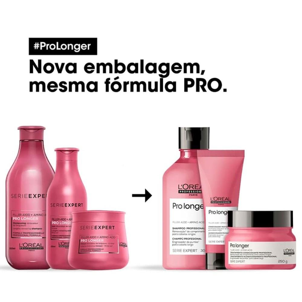 Kit Loreal Serie Expert Pro Longer (4 Produtos) ÚNICO 10
