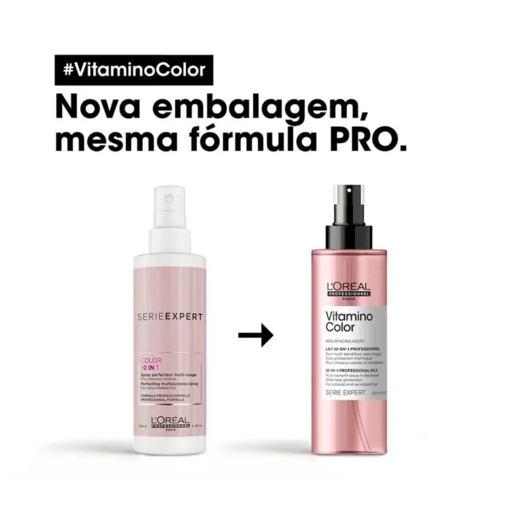 L'Oréal Professionnel Vitamino Color Leave-In 10 In1 Spray 190ml 190ml 4