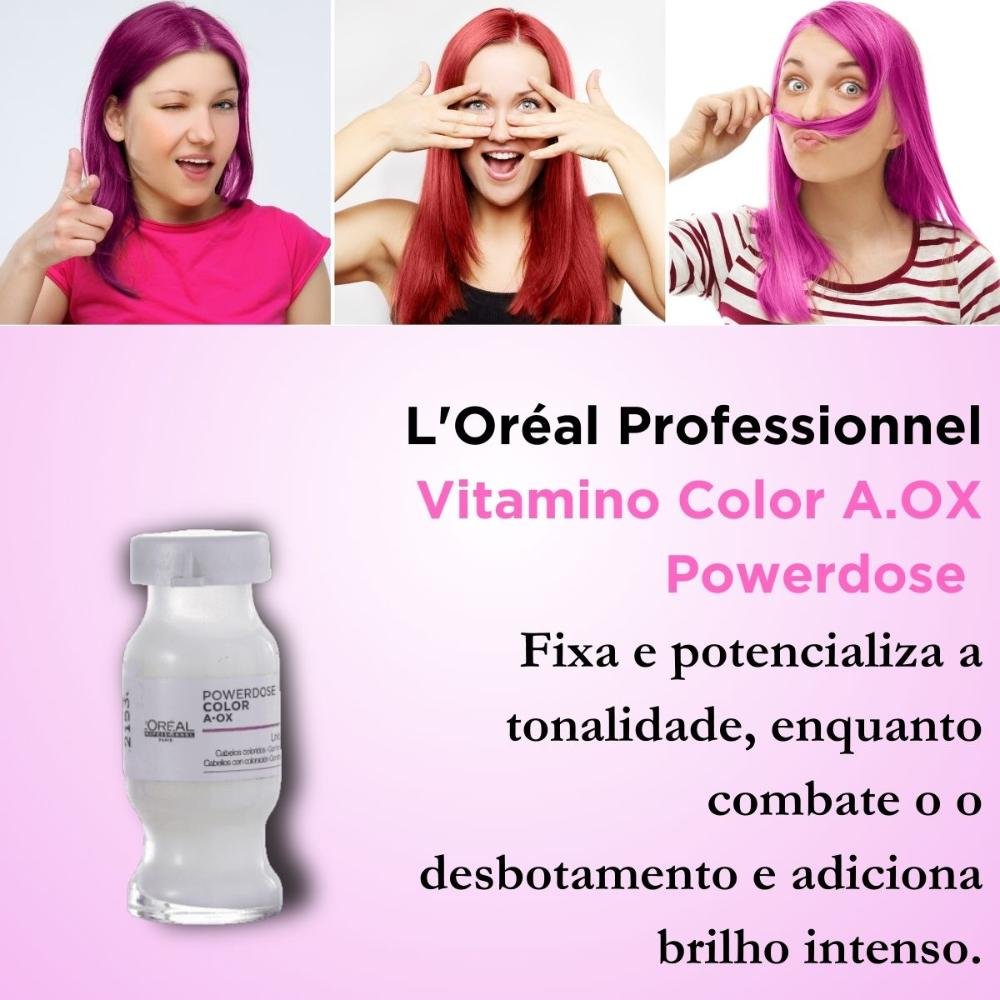 L'Oréal Professionnel Vitamino Color Ampola Powerdose Color A.Ox 10ml 10ml 4