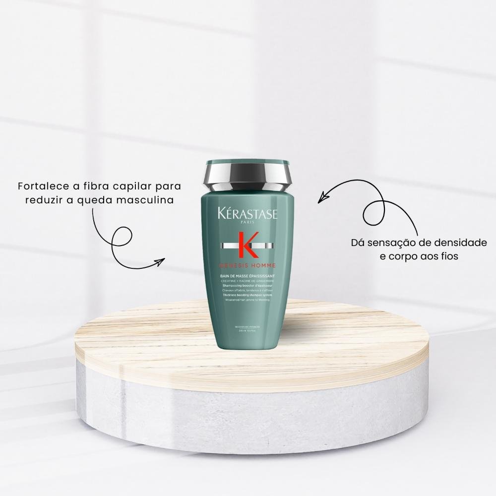 Kérastase Genesis Homme Bain Masse Shampoo 250ml 250ml 4