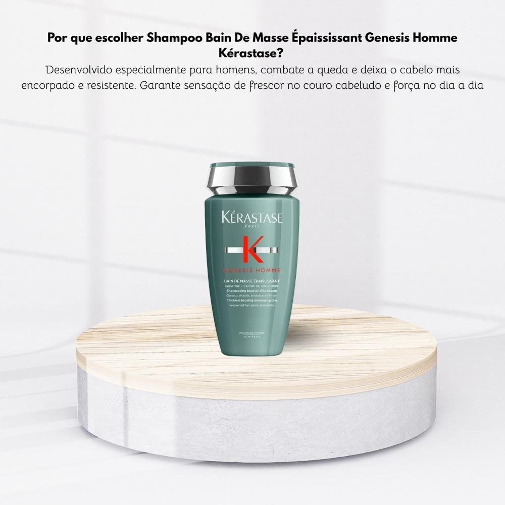 Kérastase Genesis Homme Bain Masse Shampoo 250ml 250ml 10