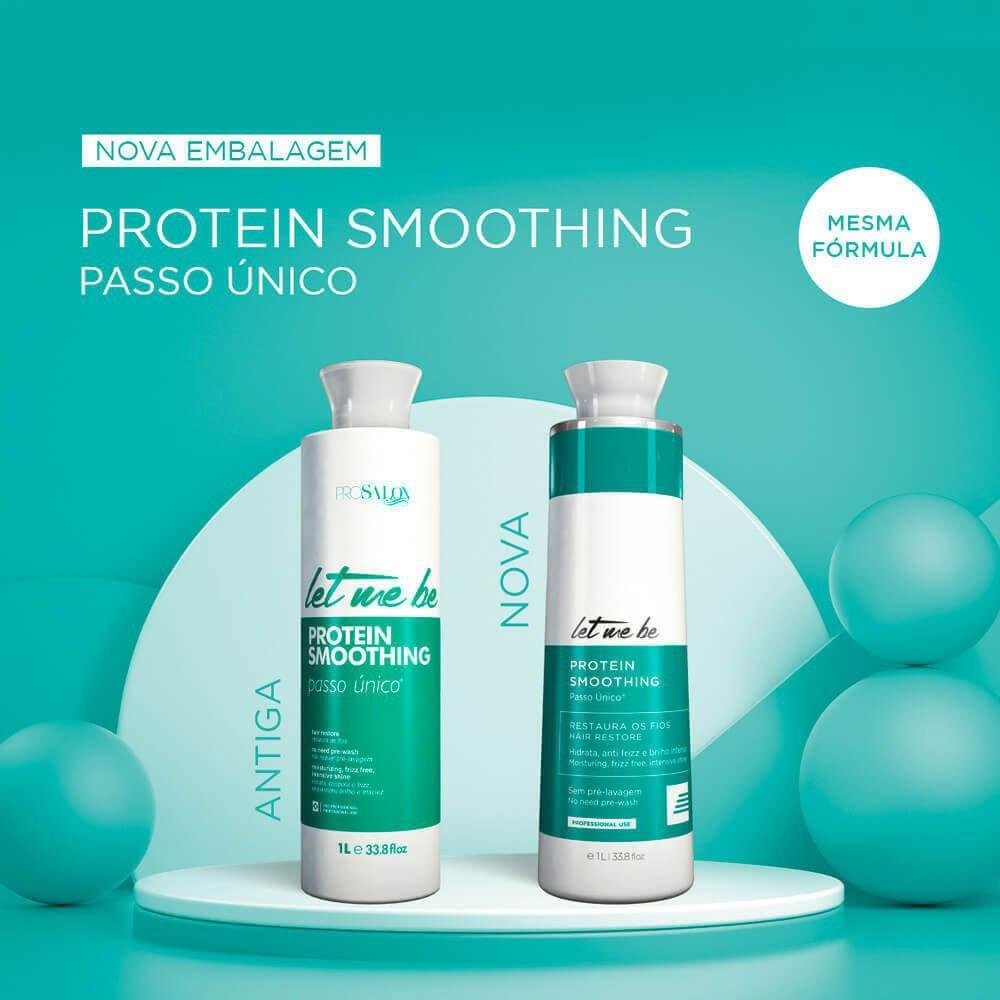 Let Me Be Smoothing Treatment Escova Progressiva 3 x 1 Litro ÚNICO 3