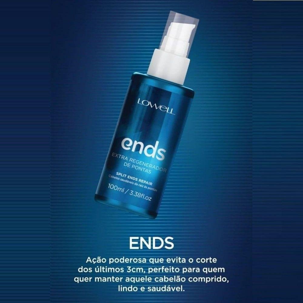 Lowell Ends Extra Regenerador de Pontas - Leave-in 100ml 100ml 2