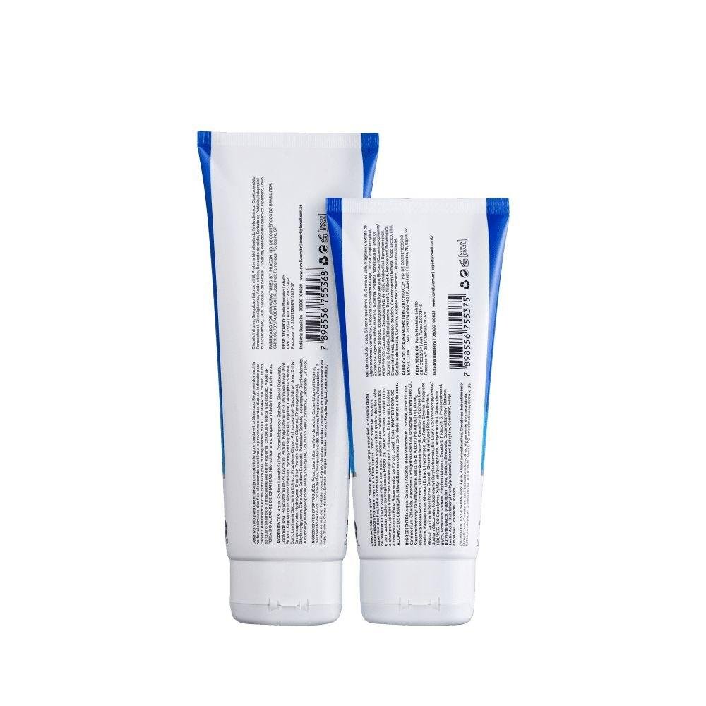 Lowell Ends Regeneração Shampoo 240ml + Máscara 200ml ÚNICO 2
