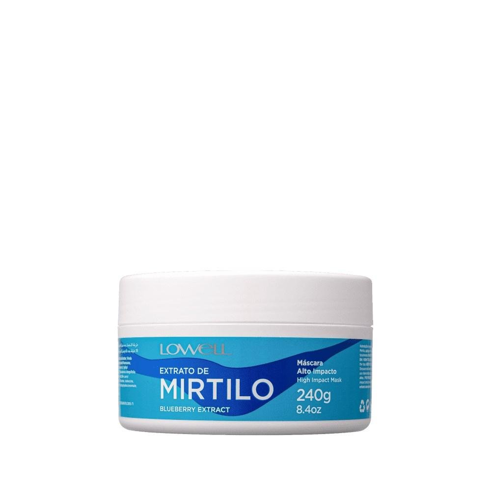 Lowell Extrato de Mirtilo Alto Impacto - Máscara Capilar 240g 240g 1