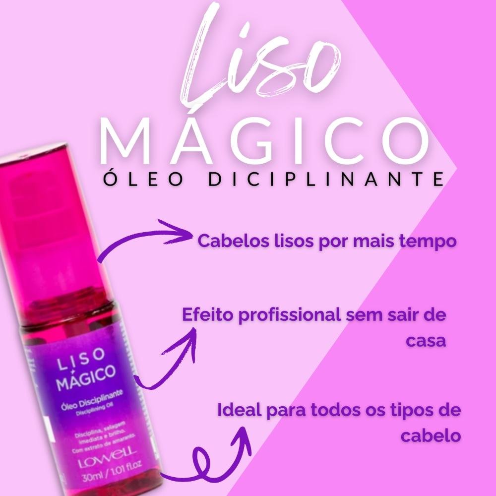 Lowell Keeping Liss Liso Mágico - Óleo Capilar 30ml 30ml 4