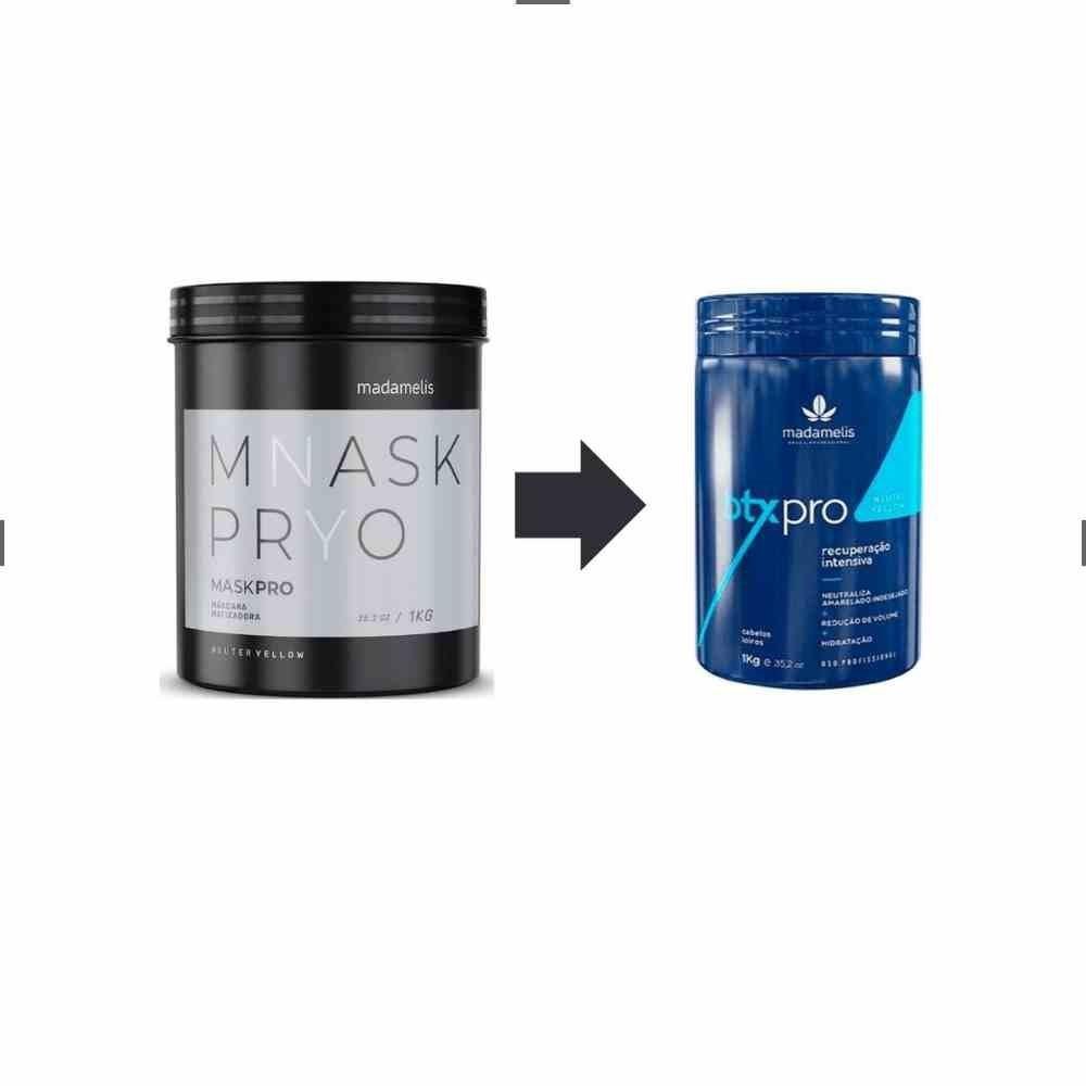 Madamelis Máscara Matizadora Neuter Yellow 1Kg 1kg 3