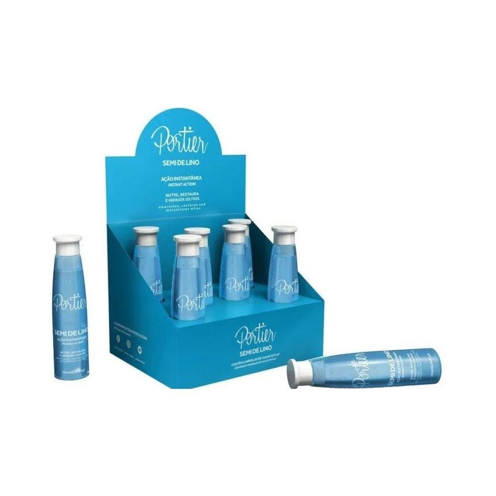 Portier Semi de Lino Ampola Ação Instantânea 6 x15ml ÚNICO 1