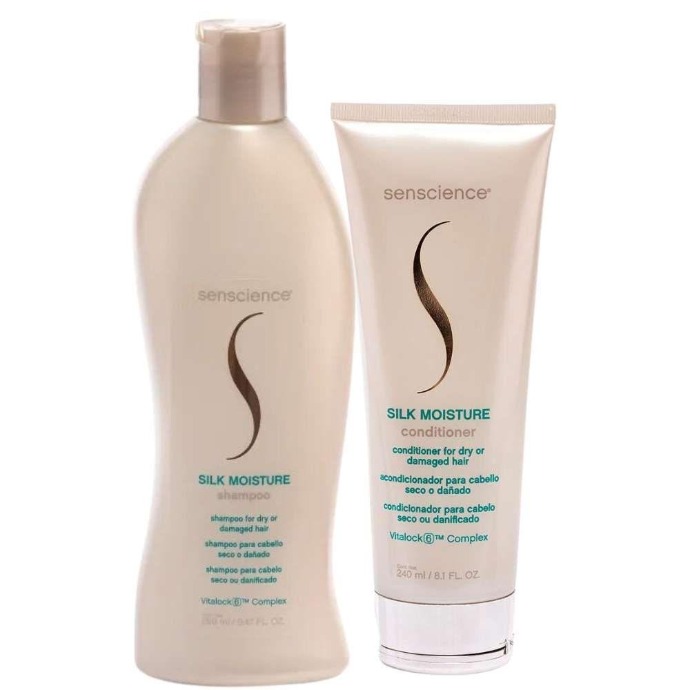 Senscience Silk Moisture Shampoo 280ml + Condicionador 240ml ÚNICO 1