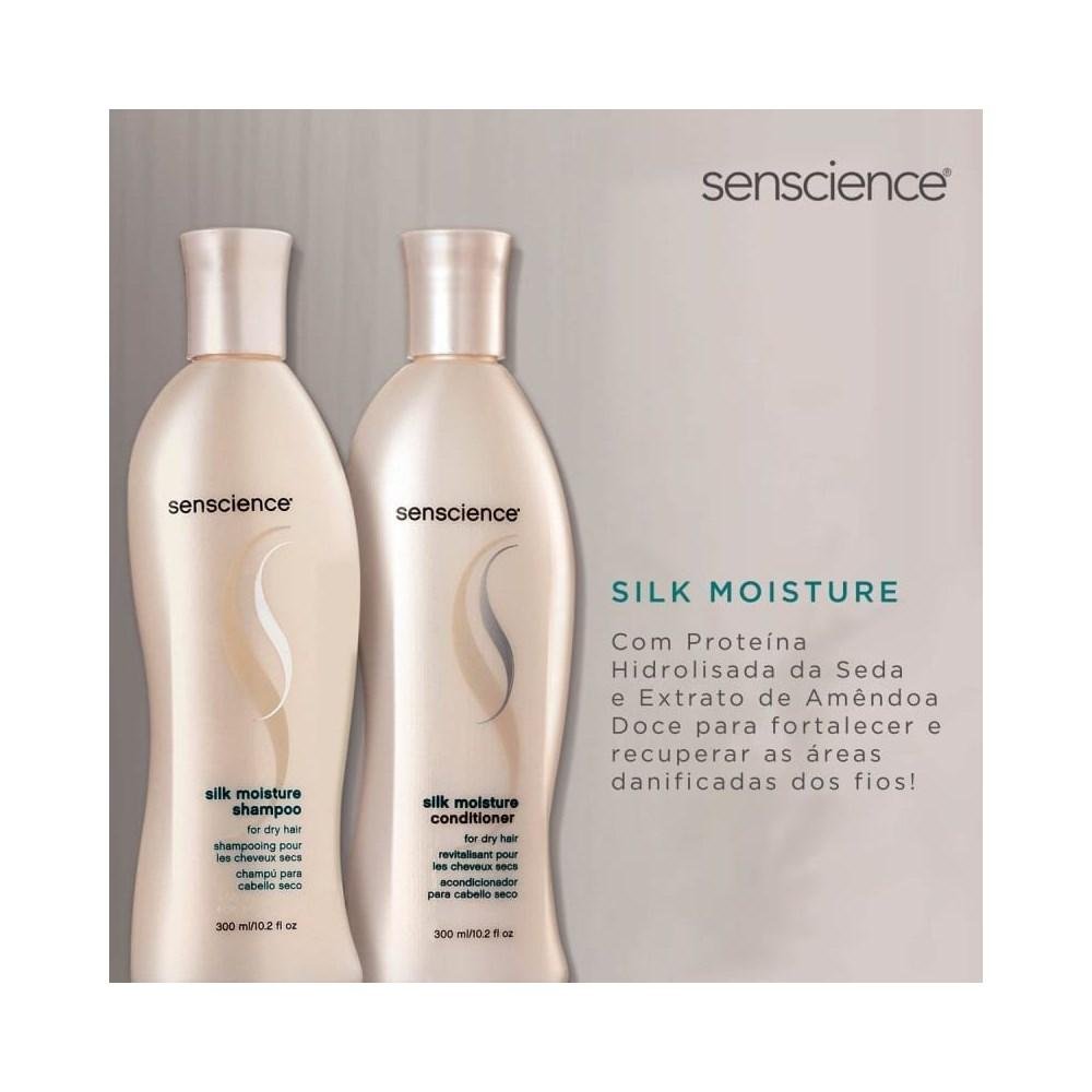 Senscience Silk Moisture Shampoo 280ml + Condicionador 240ml ÚNICO 2