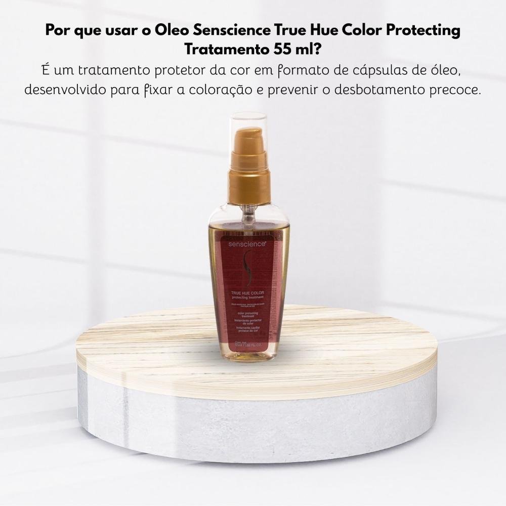 Oleo Senscience True Hue Color Protecting Tratamento 55 ml 55ml 9
