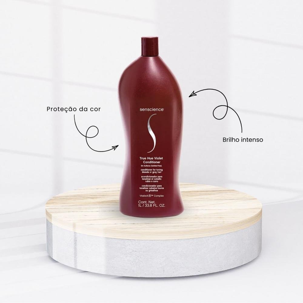 Condicionador Senscience True Hue Violet 1 Litro 1L 4