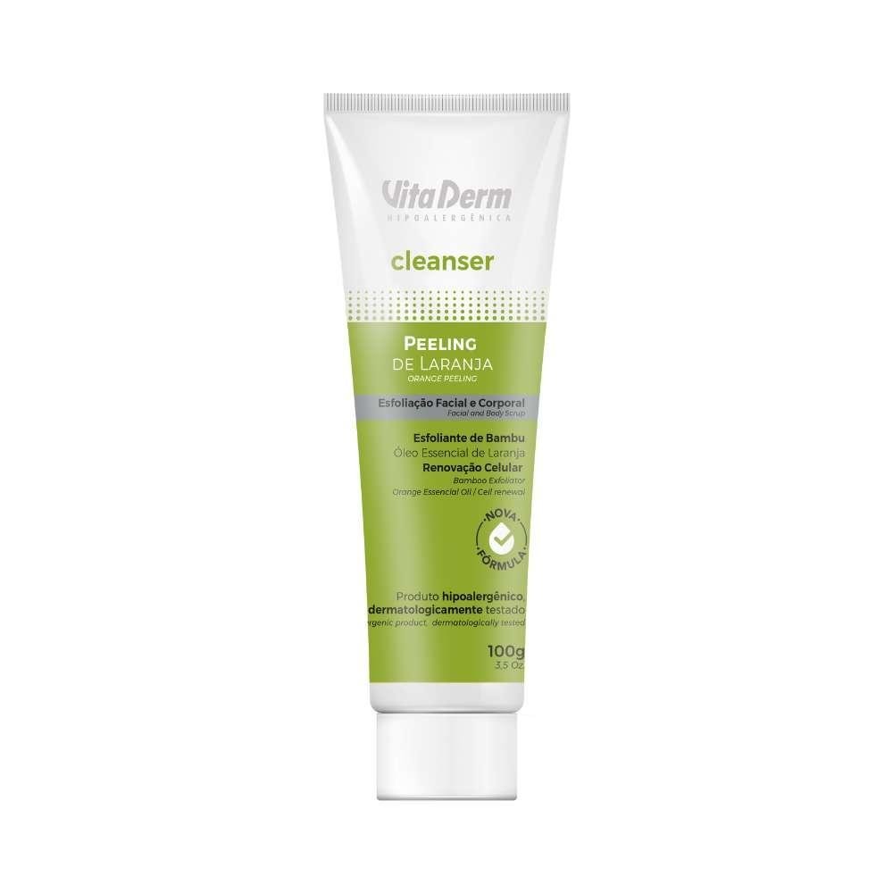 Vita Derm Cleanser Peeling de Laranja Esfoliante Facial 100g 100g 2