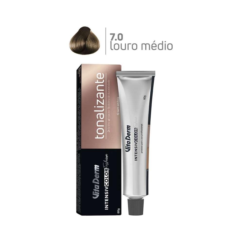VitaDerm IntensivColor Fashion 7.0 Tonalizante Sem Amônia 60g 60g 2