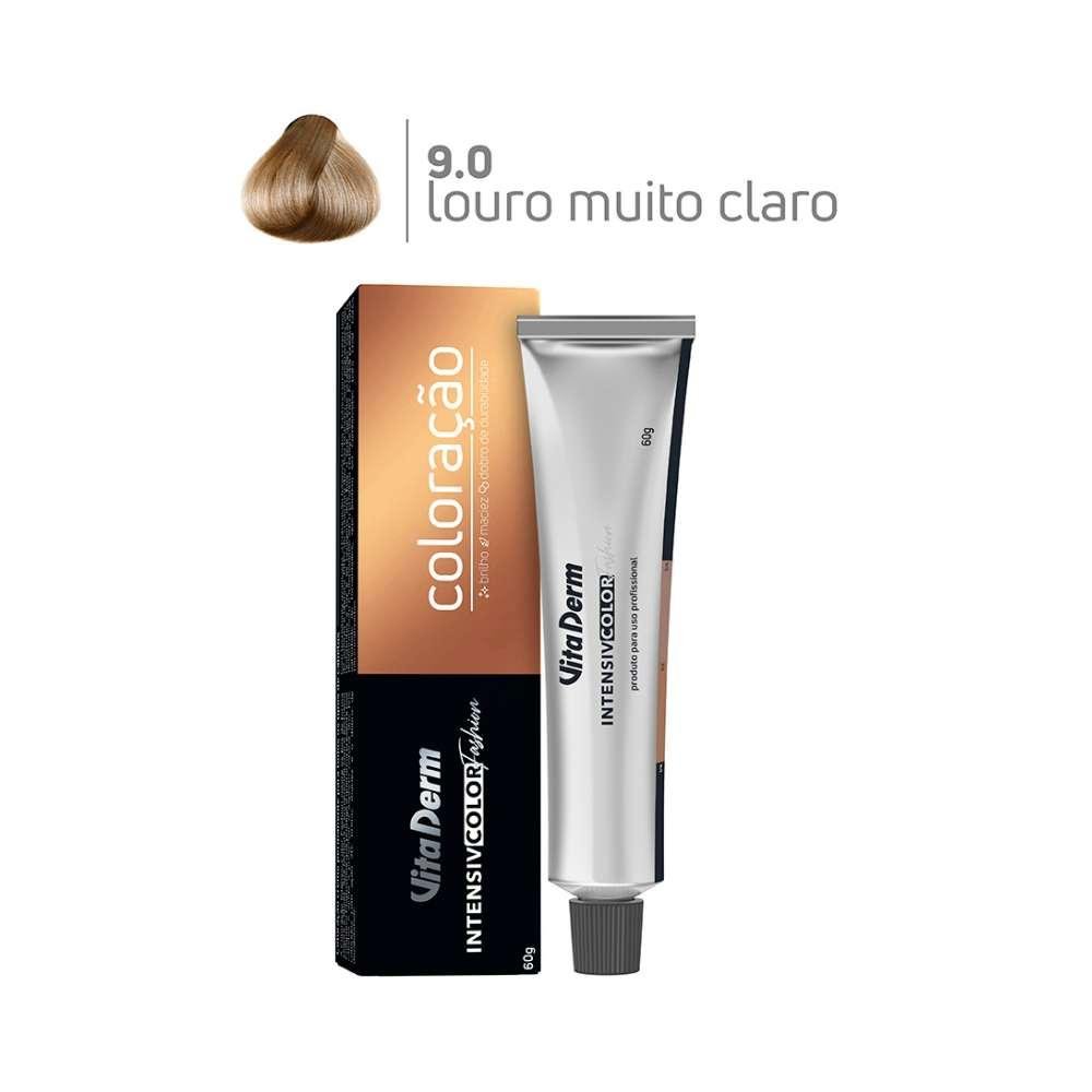 VitaDerm IntensivColor Fashion 9.0 Louro Muito Claro 60g 60g 2