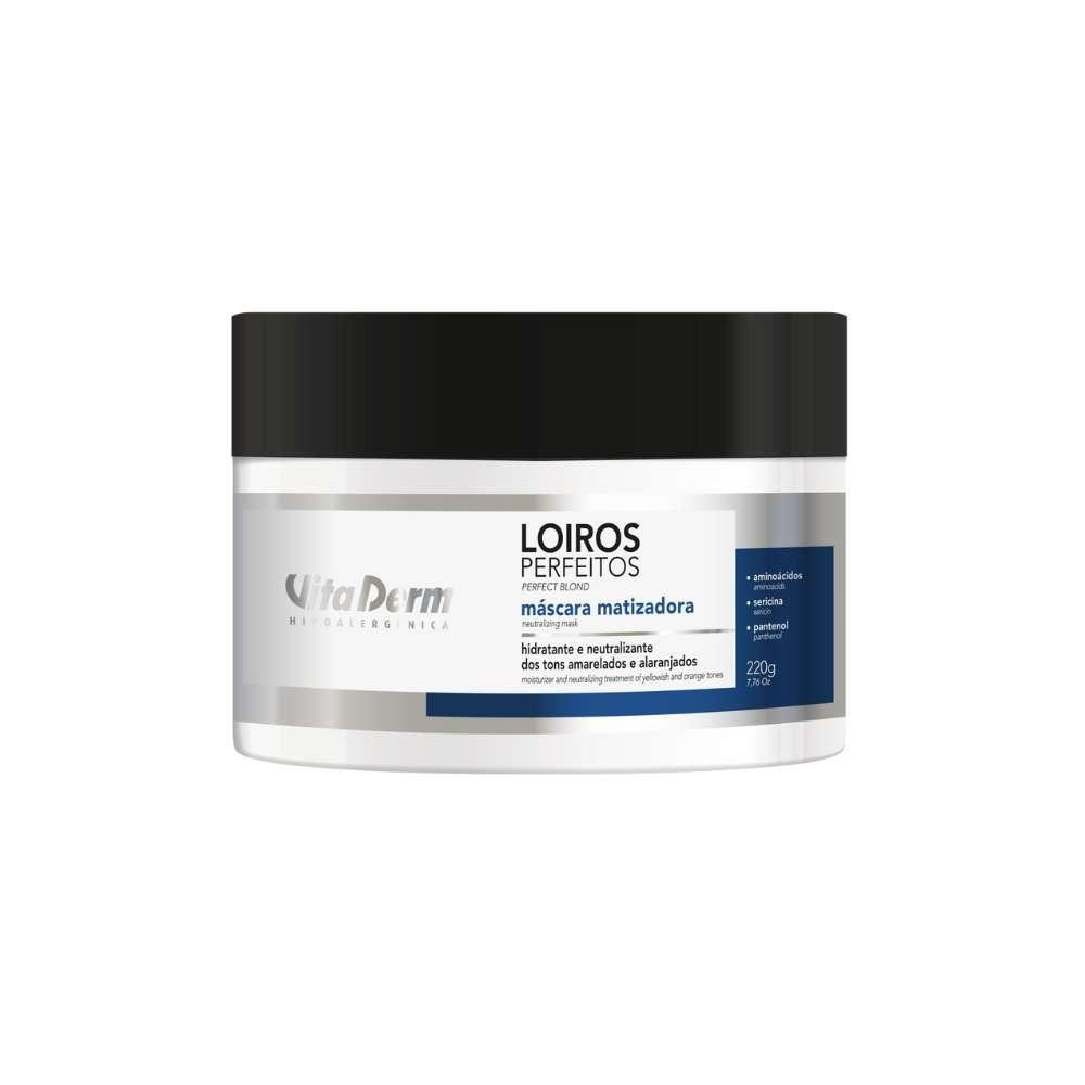 VitaDerm Máscara Matizadora Loiros Perfeitos 220g 220g 2