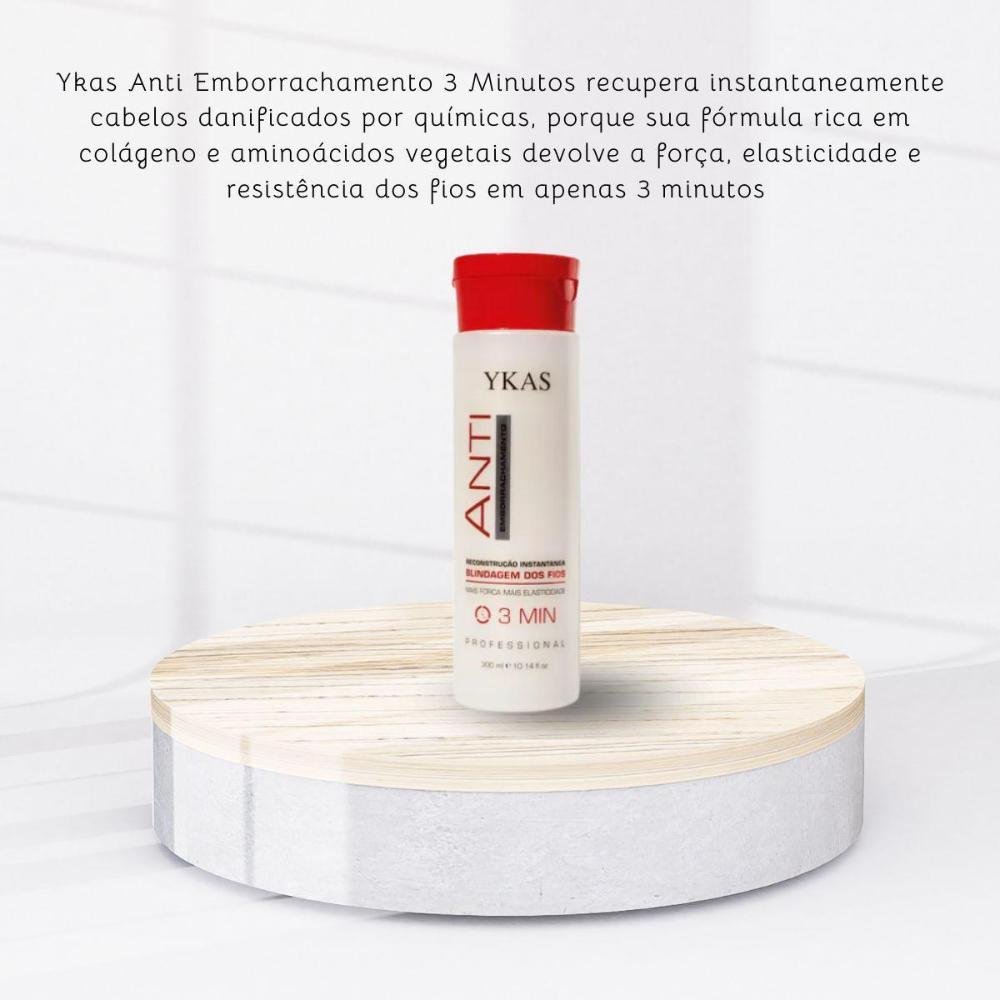 Ykas 3 Minutos Anti Emborrachamento 300ml 300ml 3