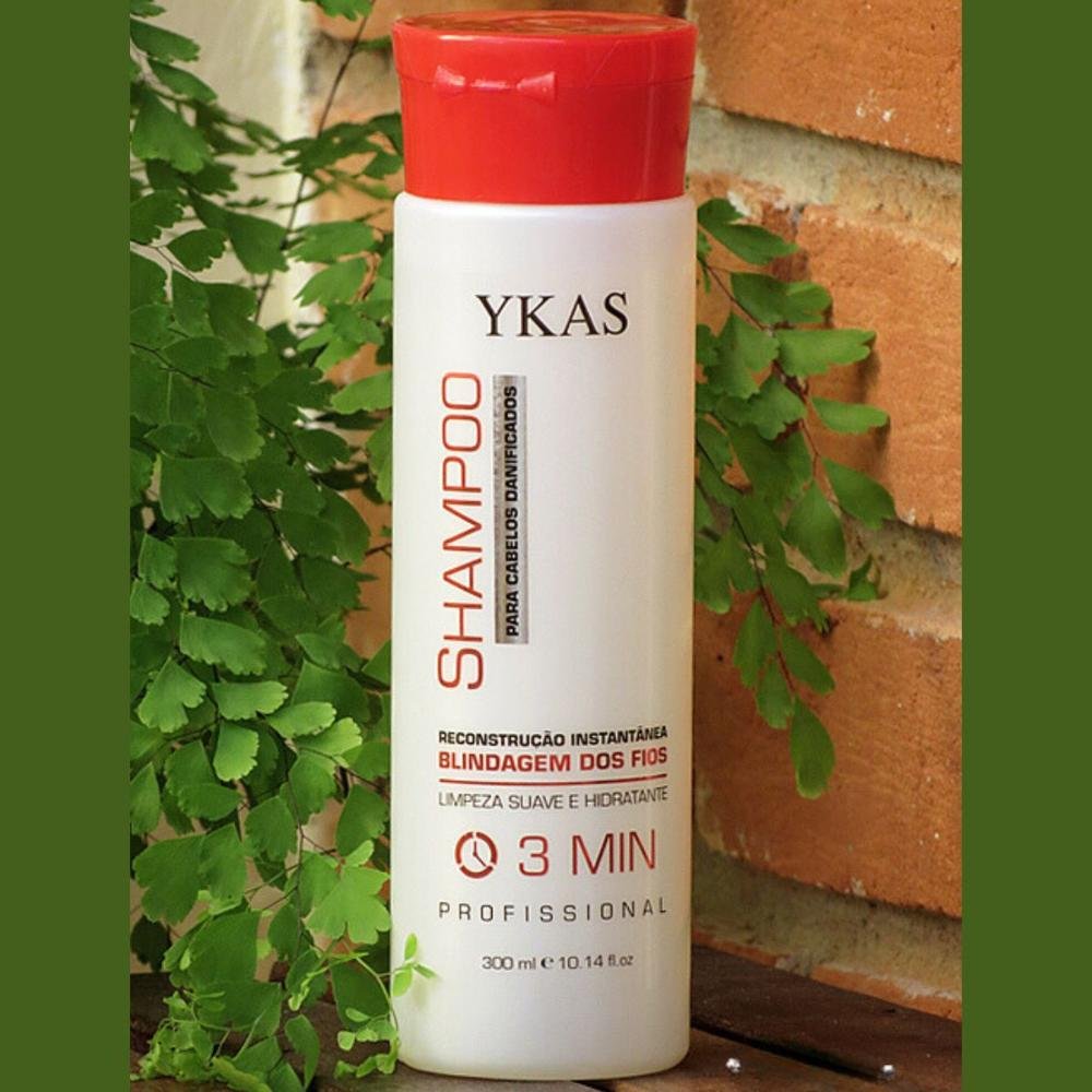 Ykas 3 Minutos Shampoo 300ml 300ml 3