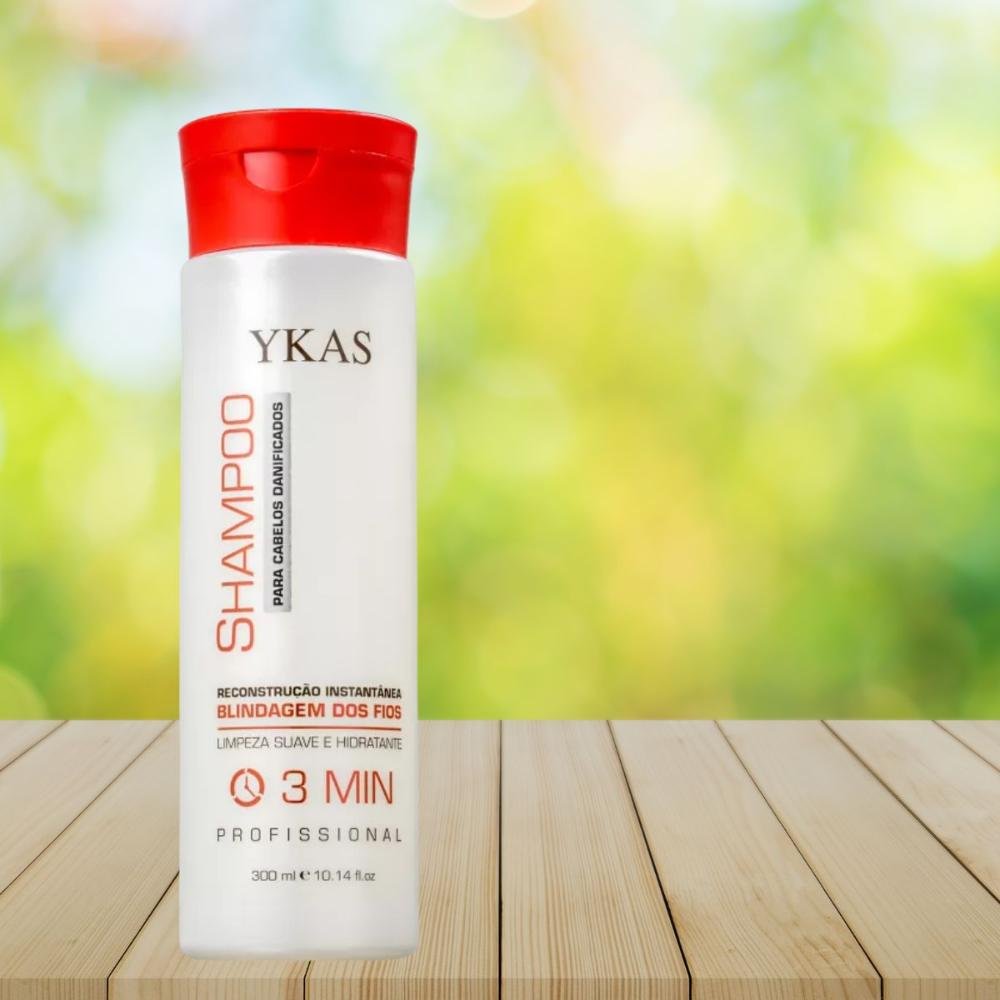 Ykas 3 Minutos Shampoo 300ml 300ml 4