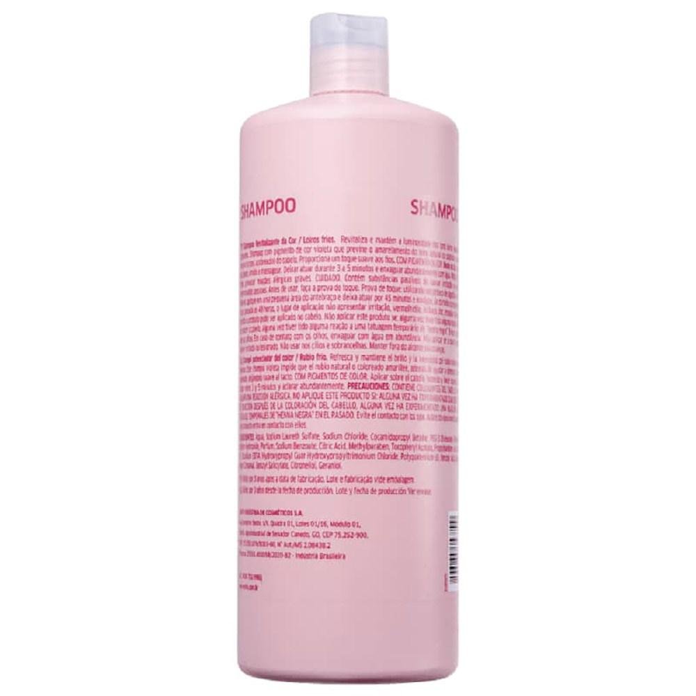 Wella Professionals Invigo Blonde Recharge Shampoo 1000ml + Condicionador 200ml ÚNICO 3