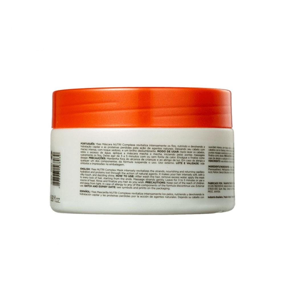 Máscara Ykas Nutri Complex 250 g 250g 3