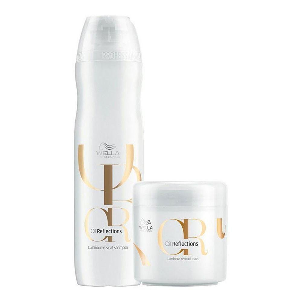 Wella Professionals Oil Reflections Shampoo 250ml e Máscara 150ml ÚNICO 2