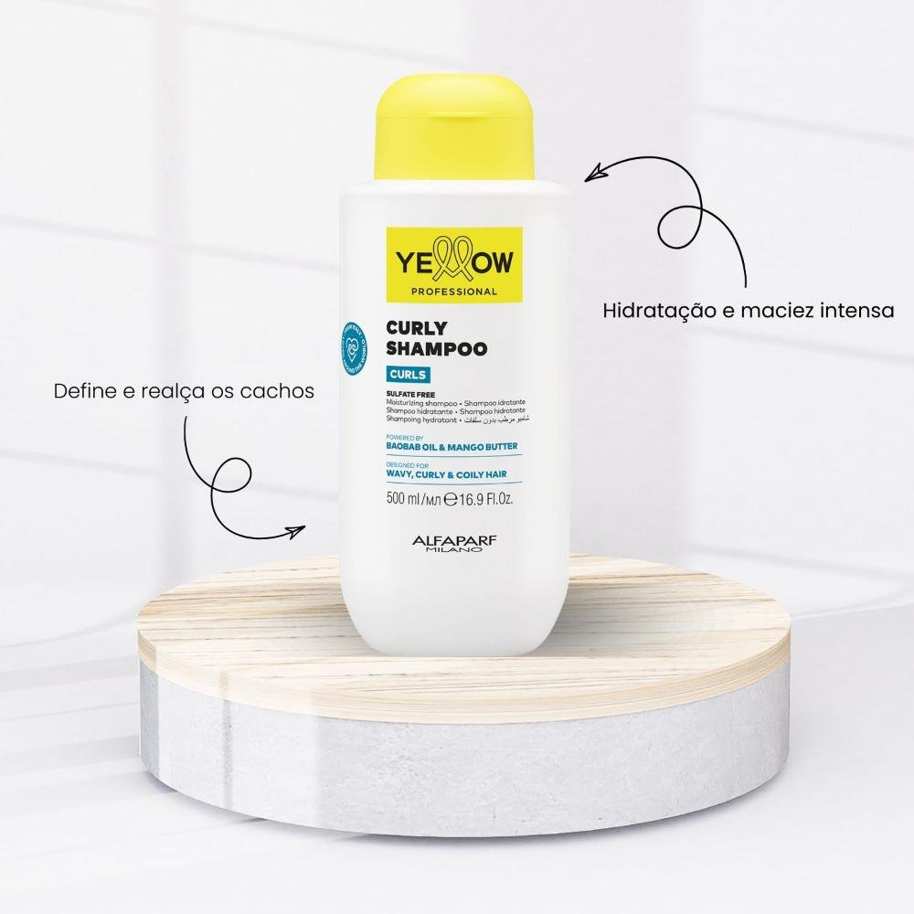 Yellow Curls Shampoo 500ml 500ml 3