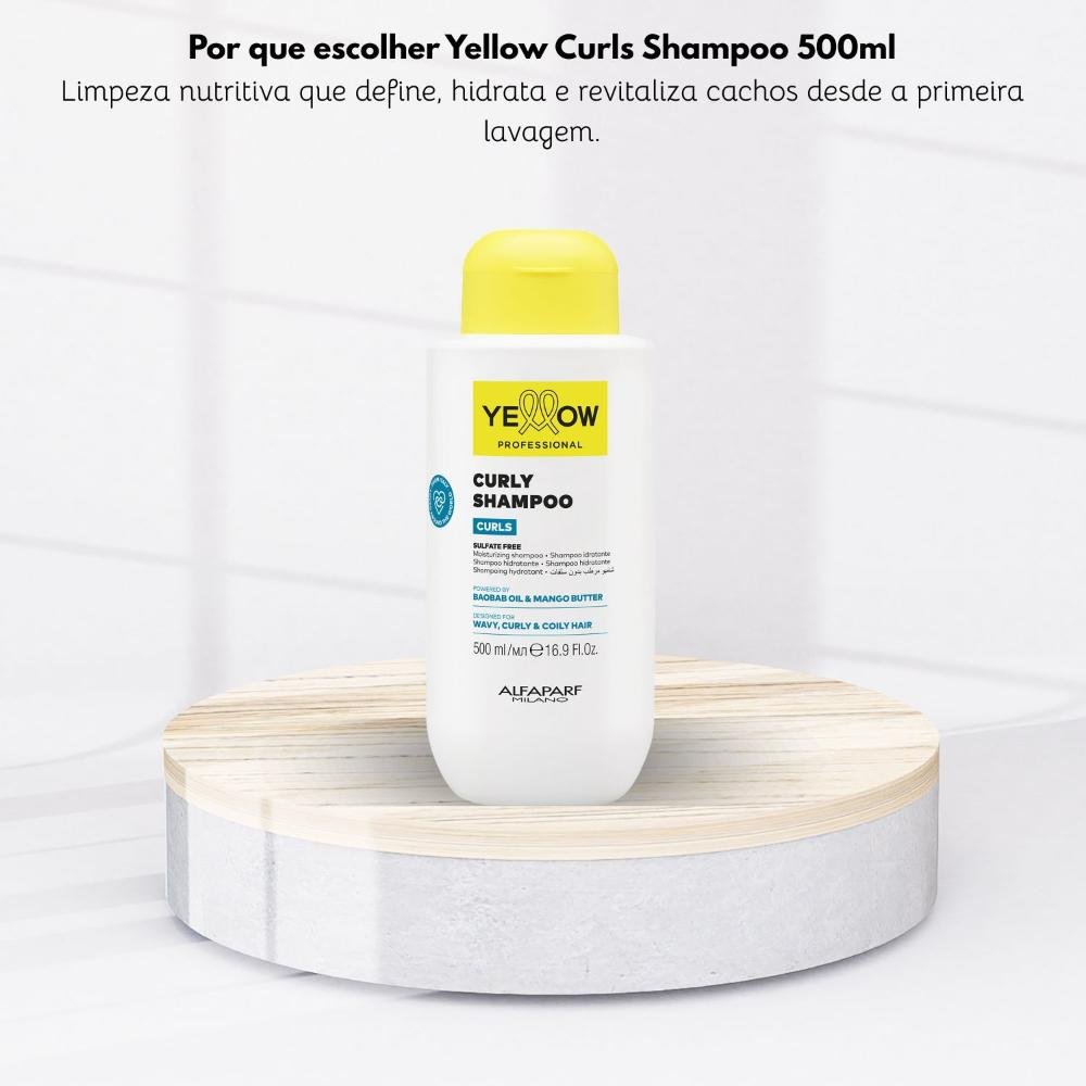 Yellow Curls Shampoo 500ml 500ml 5