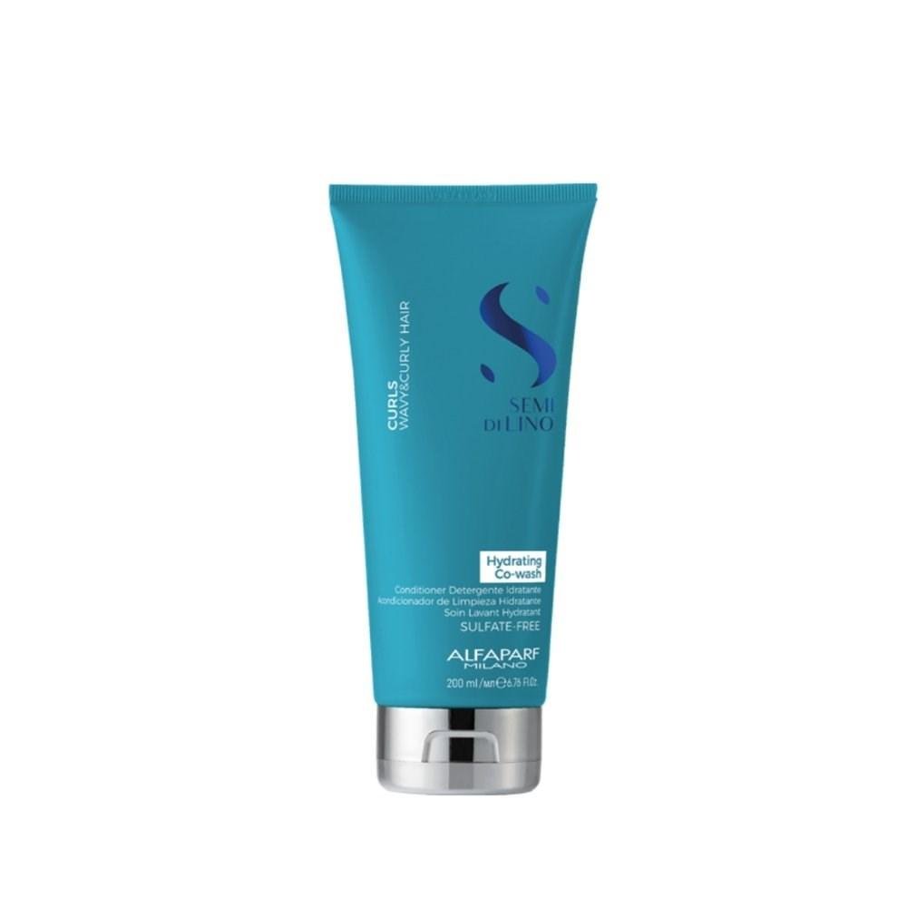 Alfaparf Semi di Lino Curls Hydranting Co-Wash Condicionador 200ml 200ml 2