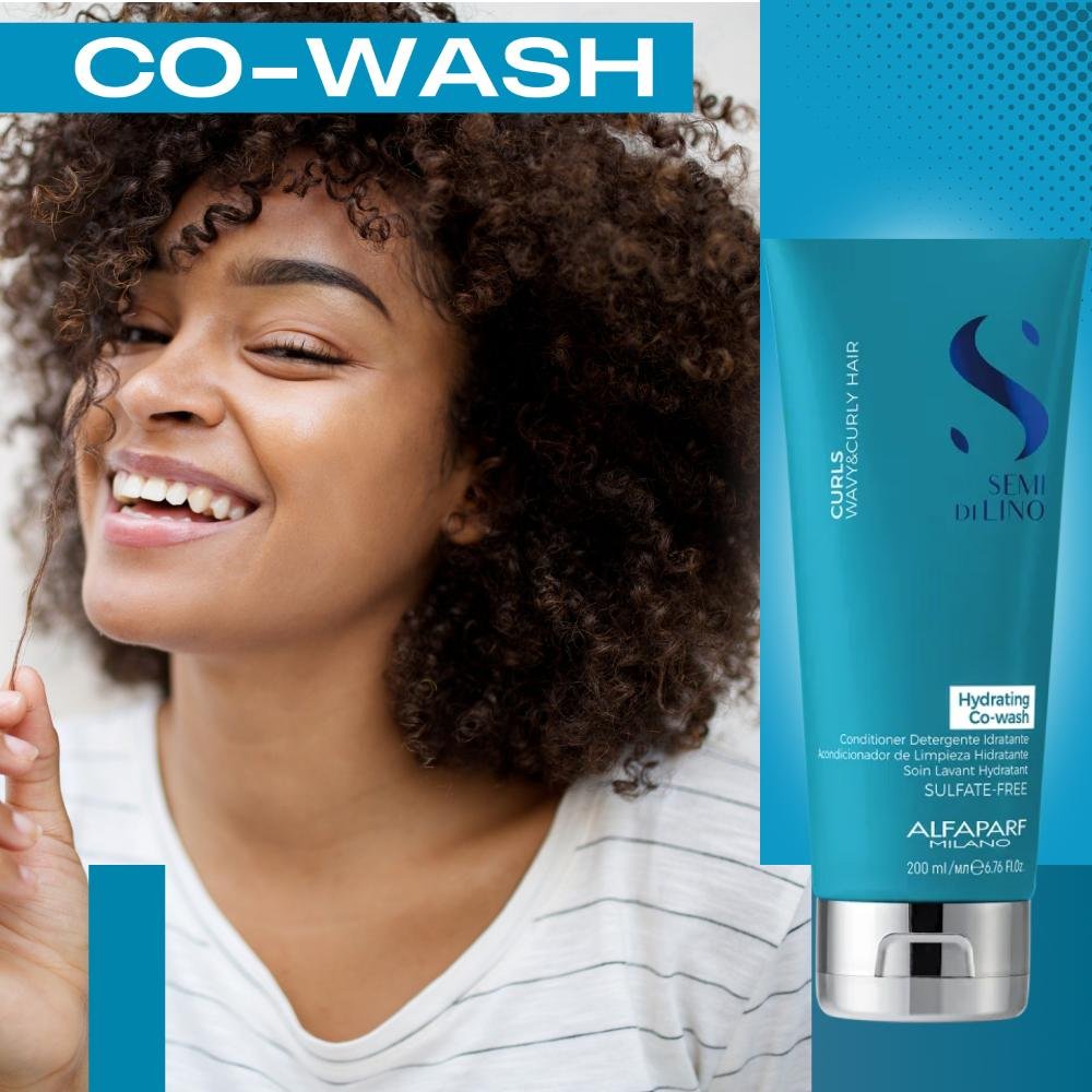 Alfaparf Semi di Lino Curls Hydranting Co-Wash Condicionador 200ml 200ml 3