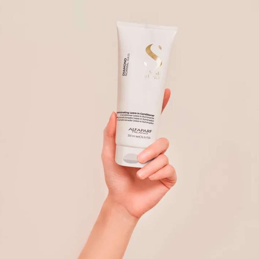 Alfaparf Semi Di Lino Diamond Illuminating - Leave-in Conditioner 200ml 200ml 2