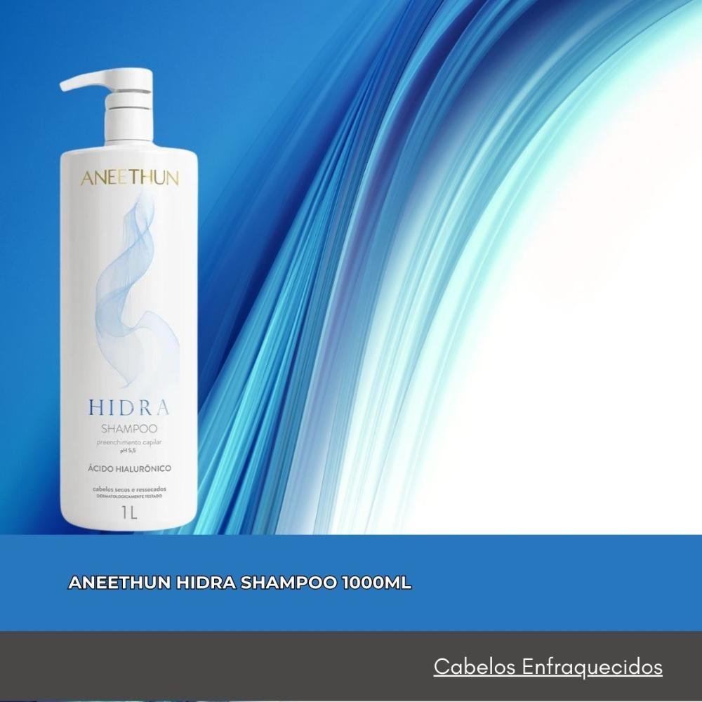 Shampoo Aneethun Hidra 1 Litro 1L 2