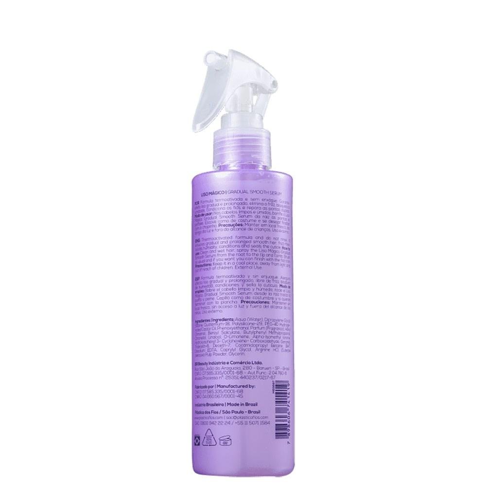 Cadiveu Plástica dos Fios Liso Mágico Sérum 215ml 215ml 4