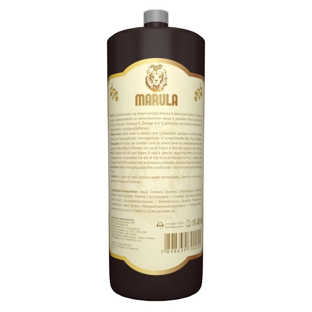 Felps Professional Marula Shampoo + Condicionador (2 x 1000ml) ÚNICO 4