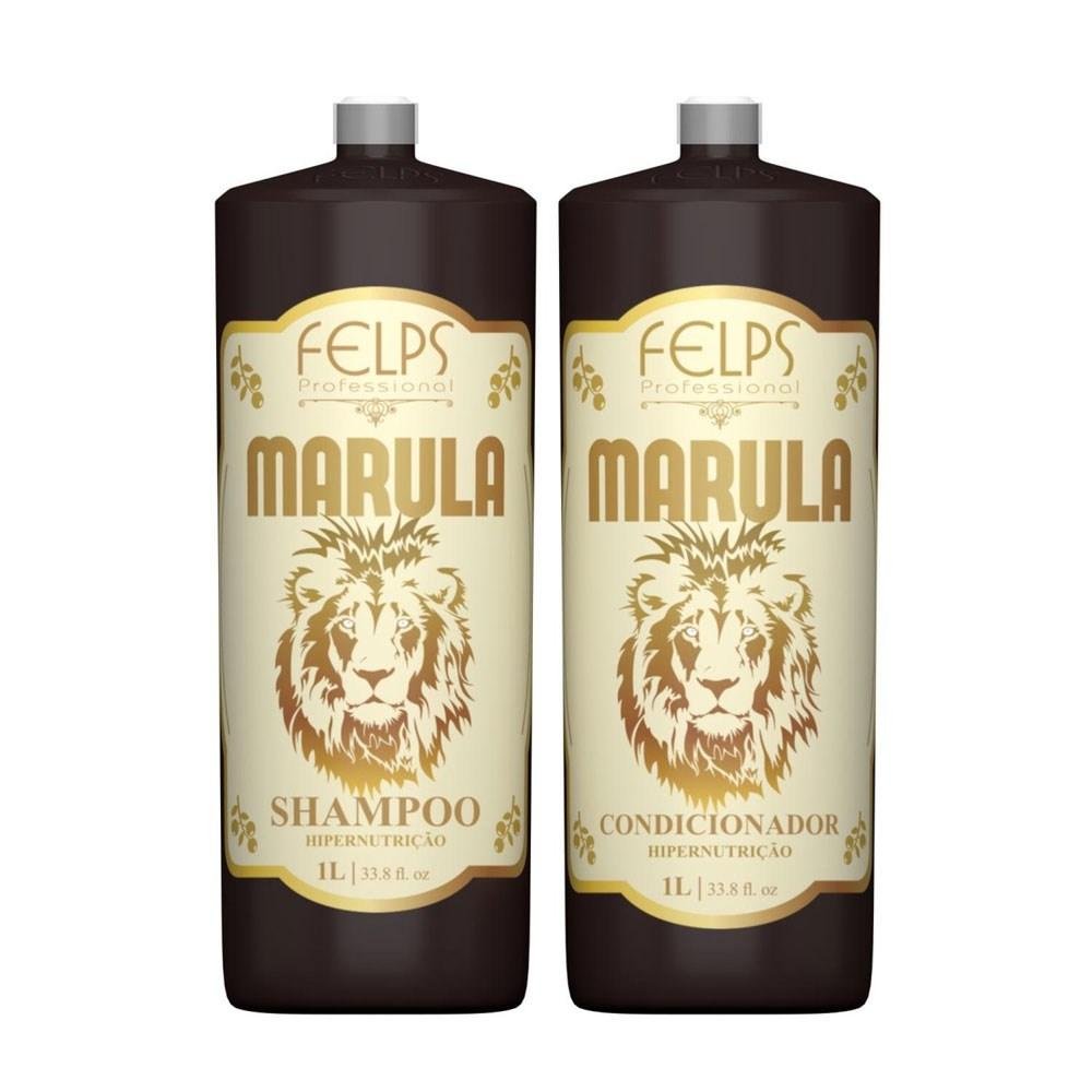 Felps Professional Marula Shampoo + Condicionador (2 x 1000ml) ÚNICO 5