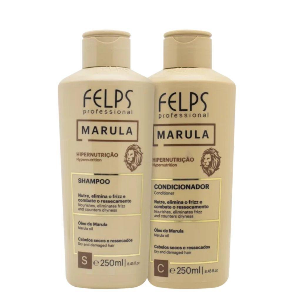 Felps Professional Marula Shampoo + Condicionador (2x250ml) ÚNICO 1
