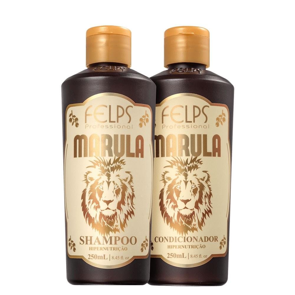 Felps Professional Marula Shampoo + Condicionador (2x250ml) ÚNICO 3