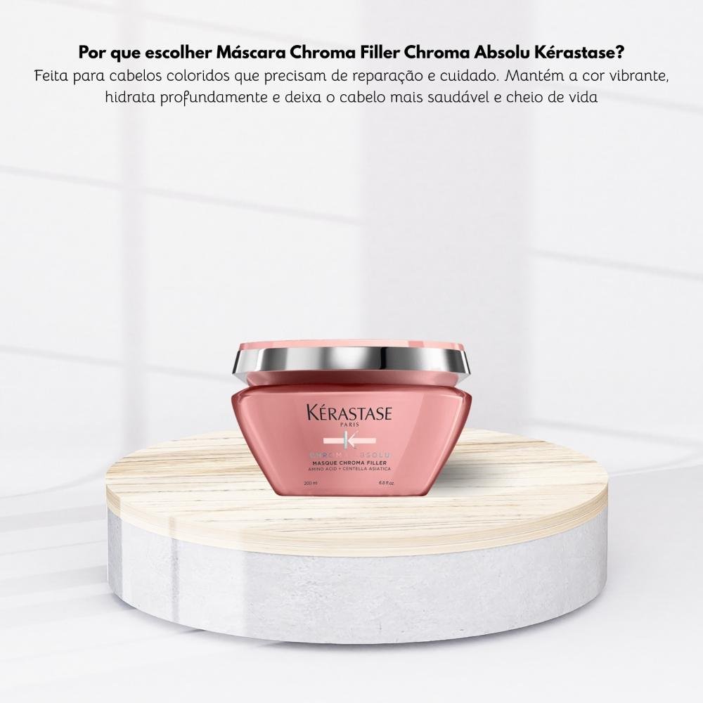 Kérastase Chroma Absolu Masque Chroma Filler Máscara 200ml 200ml 10